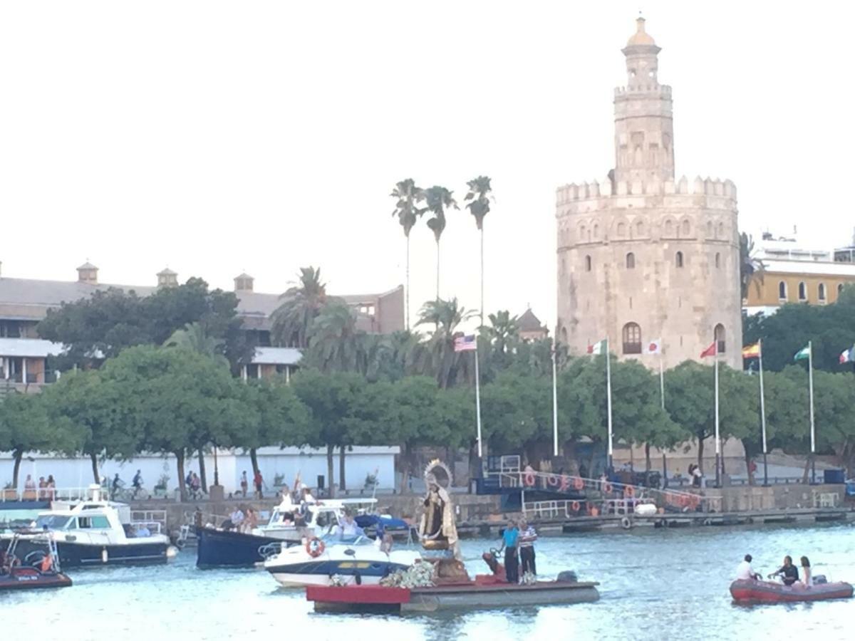 Betis A La Orilla Del Guadalquivir & Vistas A La Giralda Διαμέρισμα Σεβίλλη Εξωτερικό φωτογραφία